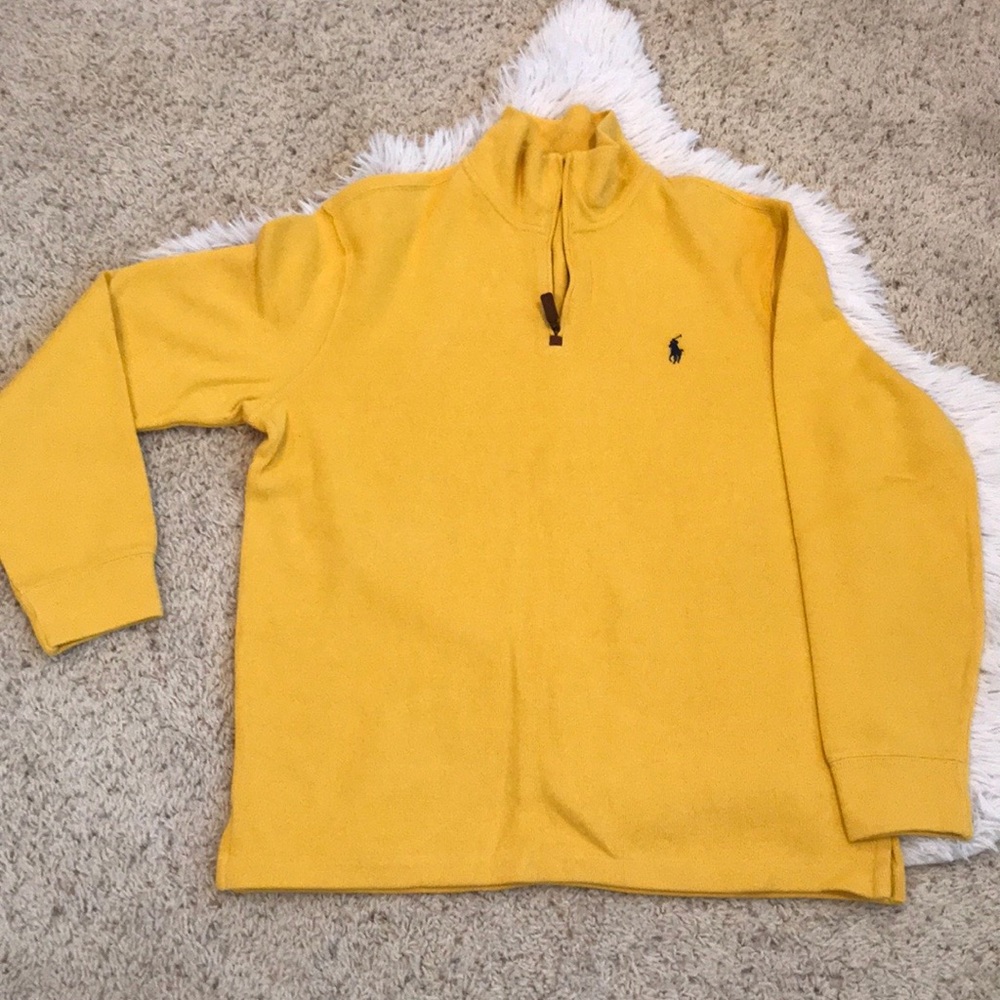 Polo Ralph Lauren Cotton Quarter Zip Sweater